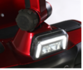 야간주행용 LED 헤드라이트와 주간주행등(DRL)